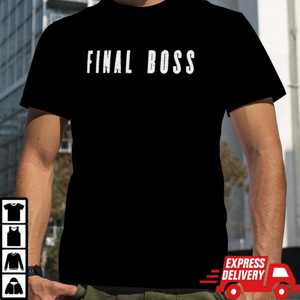 The Rock Final Boss T-shirt