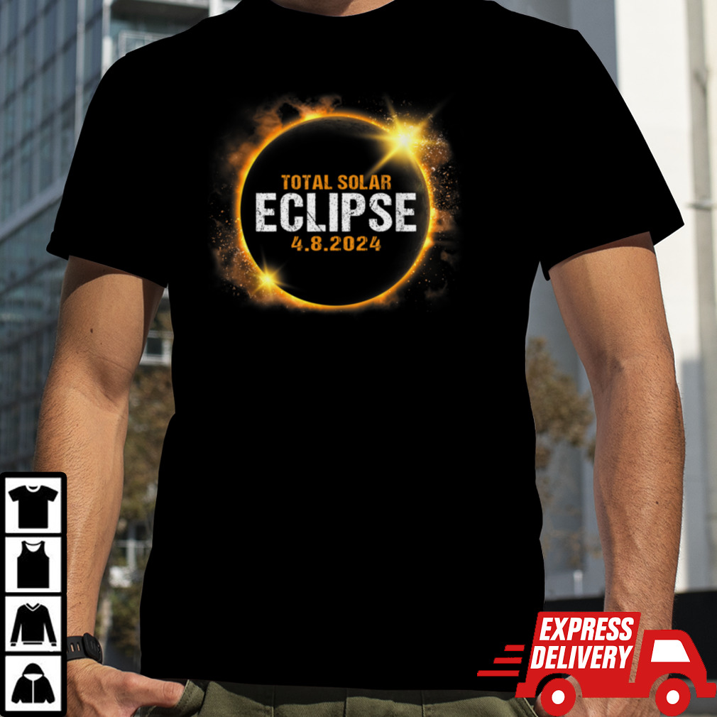 Total Solar Eclipse April 8 2024 Cool Astronomy lovers T-Shirt B0CWN3NZ26