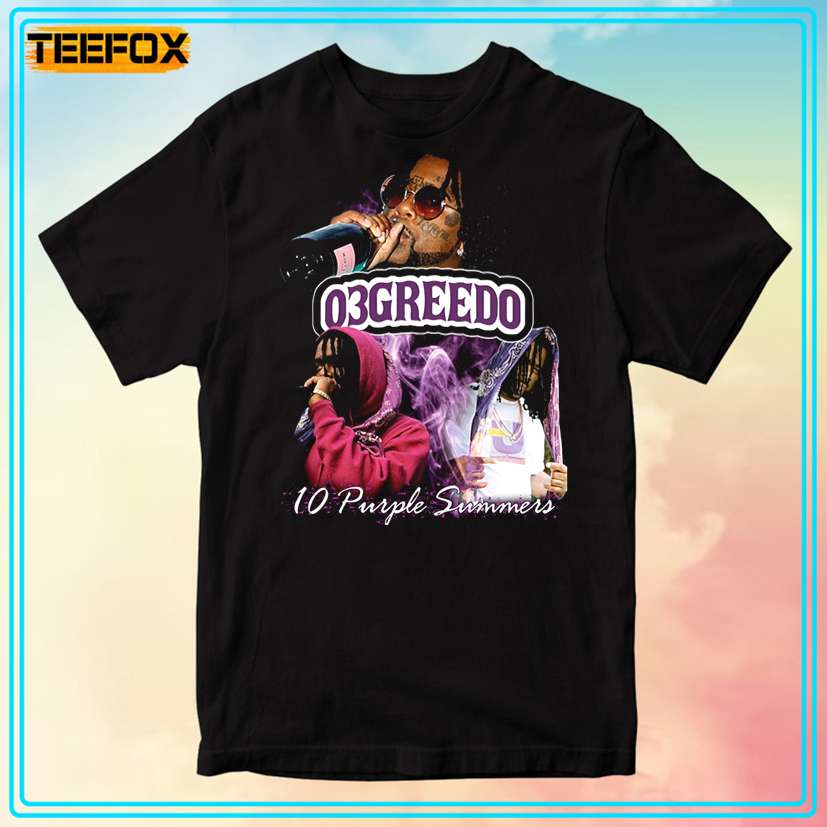 03 Greedo 10 Purple Summers T-Shirt