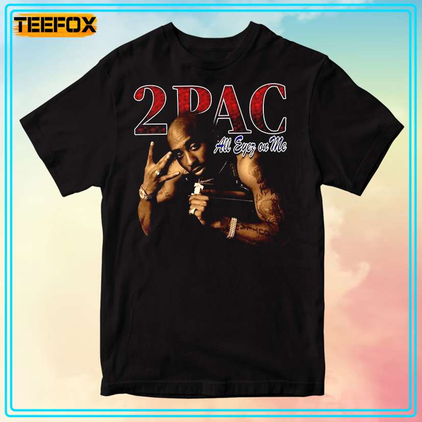 2 Pac All Eyes On Me Retro Unisex T-Shirt