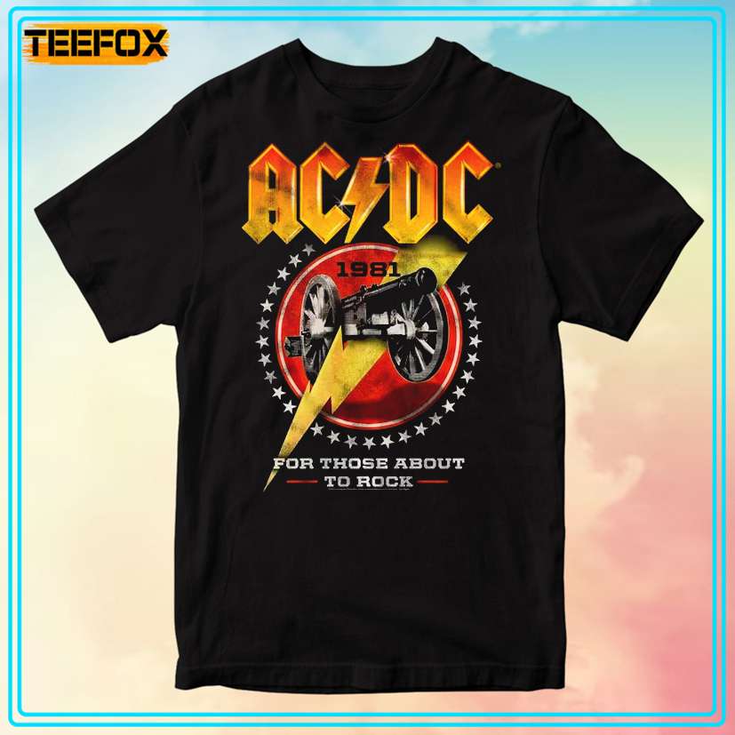 ACDC For Those About To Rock Unisex T-Shirt