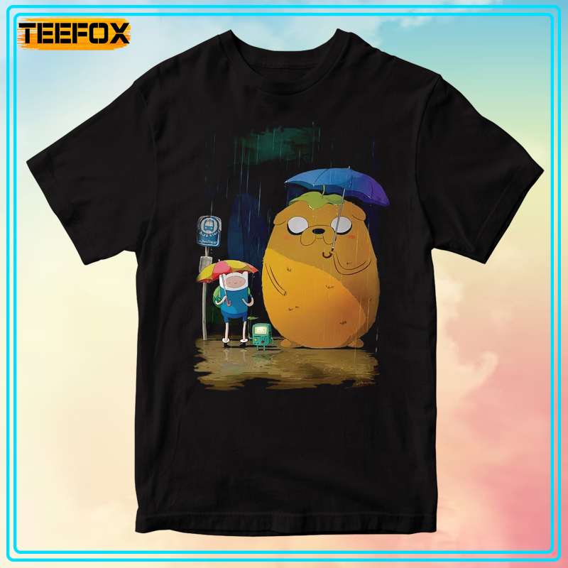 Adventure Time Spirited Away In The Rain Concert T-Shirt