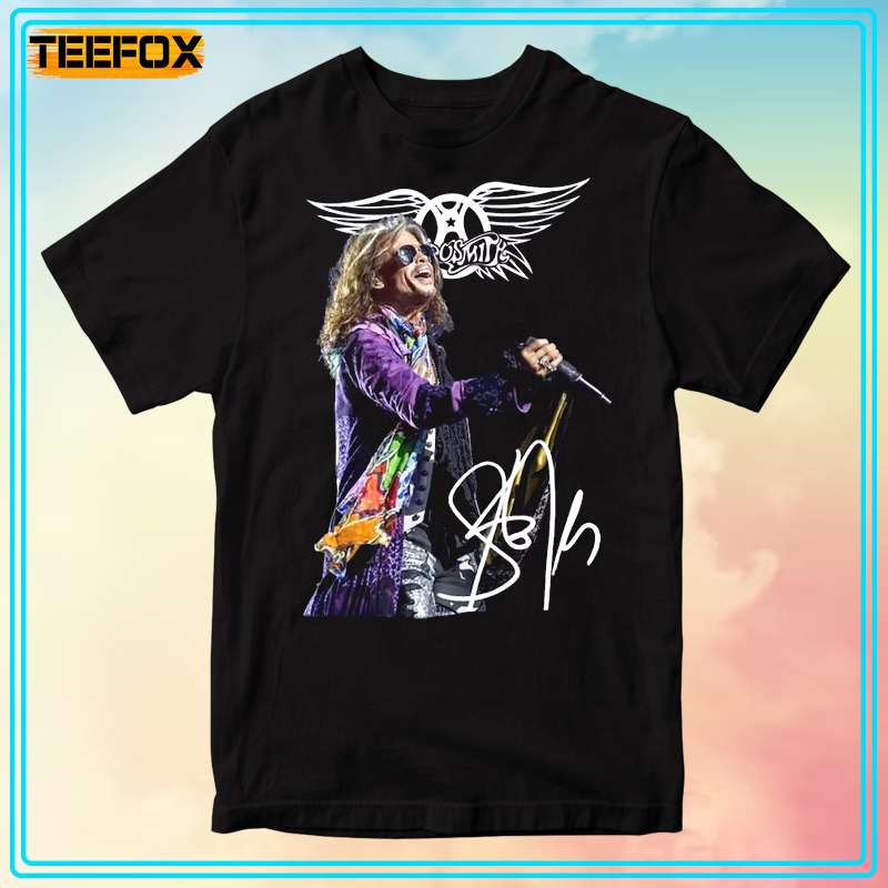 Aerosmith Steven Tyler Signature Short-Sleeve T-Shirt