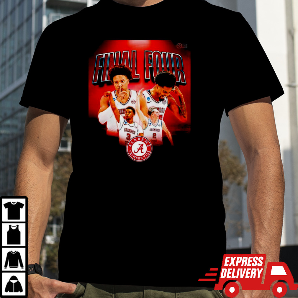 Alabama Crimson Tide Players Final Four shirt