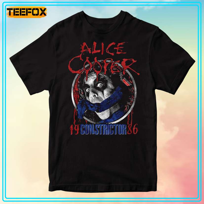 Alice Cooper Constrictor 1986 T-Shirt