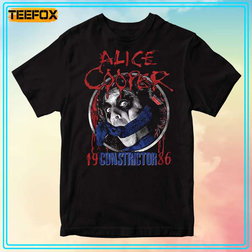 Alice Cooper Constrictor 1986 Unisex T-Shirt