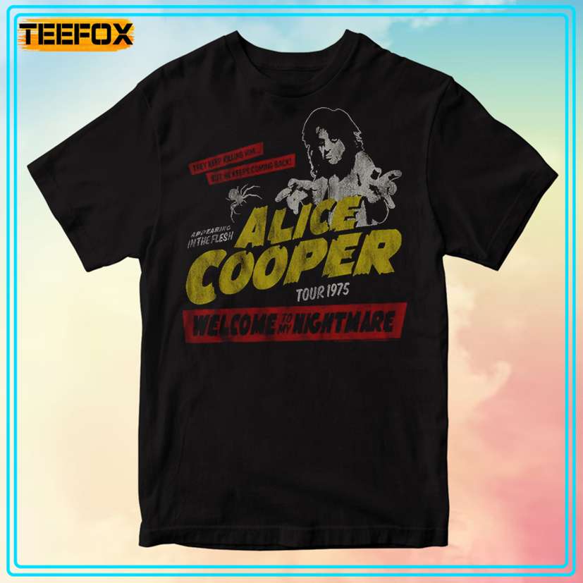 Alice Cooper Welcome To My Nightmare T-Shirt