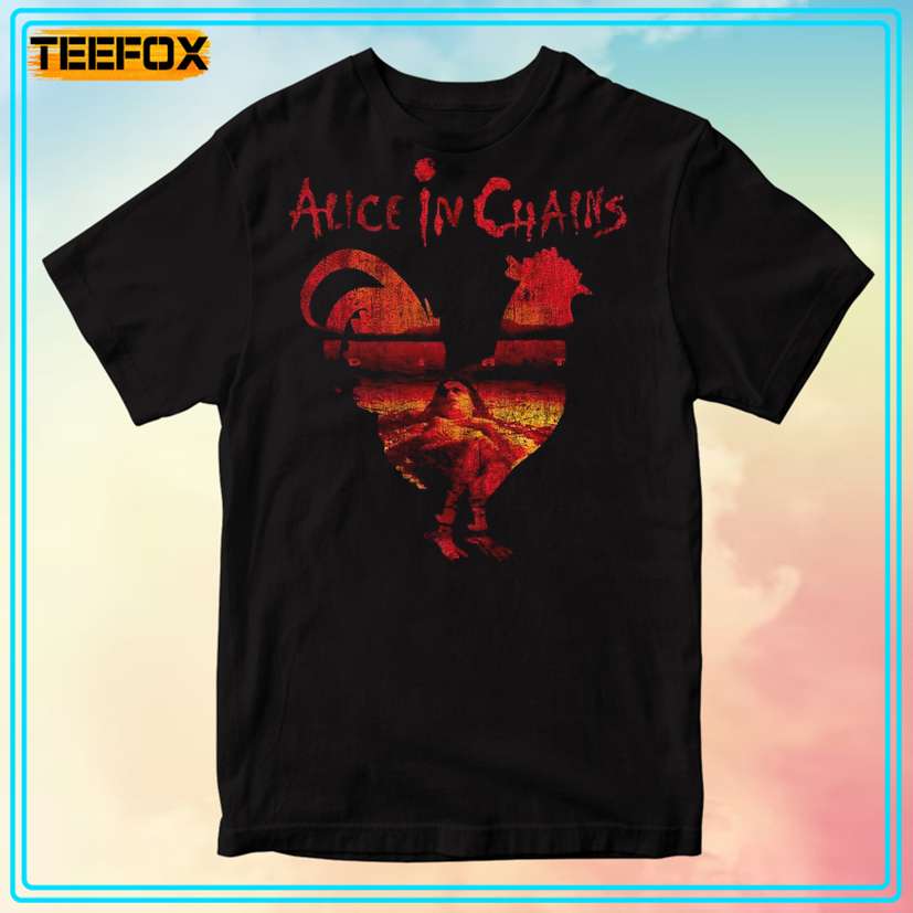 Alice in Chains Dirt Rooster Rock and Roll T-Shirt