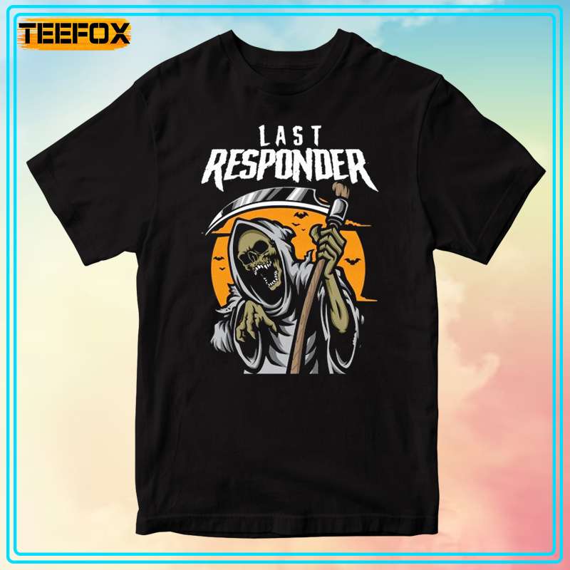 Angel of Death Grim Reaper Last Responder Short-Sleeve T-Shirt