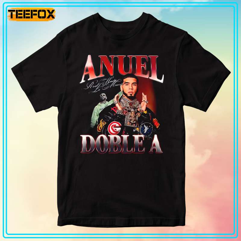 Anuel AA Real Hasta la Muerte Short-Sleeve T-Shirt