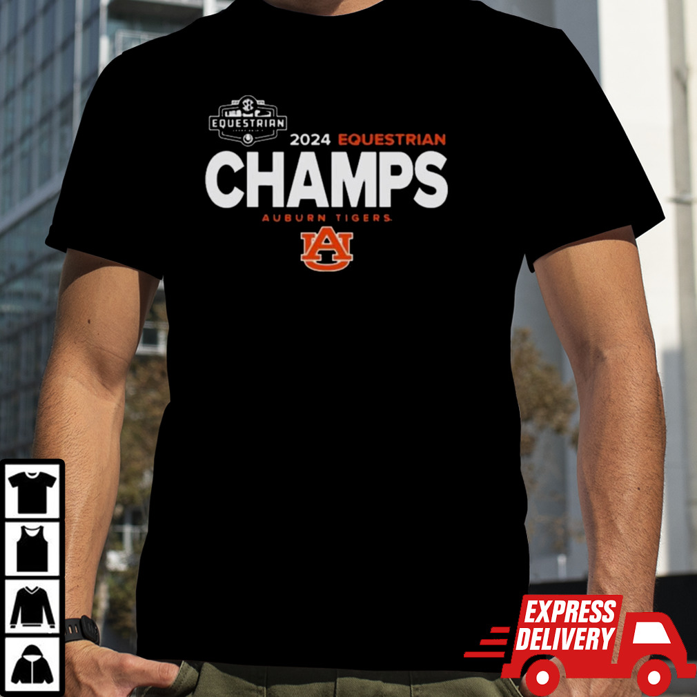 Auburn Tigers 2024 SEC Equestrian Champions T-Shirt