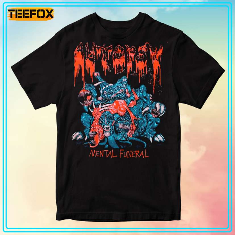 Autopsy Mental Funeral 1991 T-Shirt