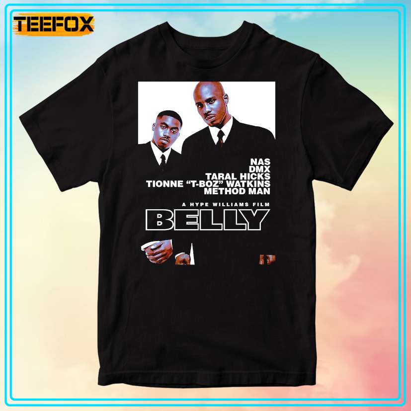 Belly Movie 1998 Nas DMX T-Shirt