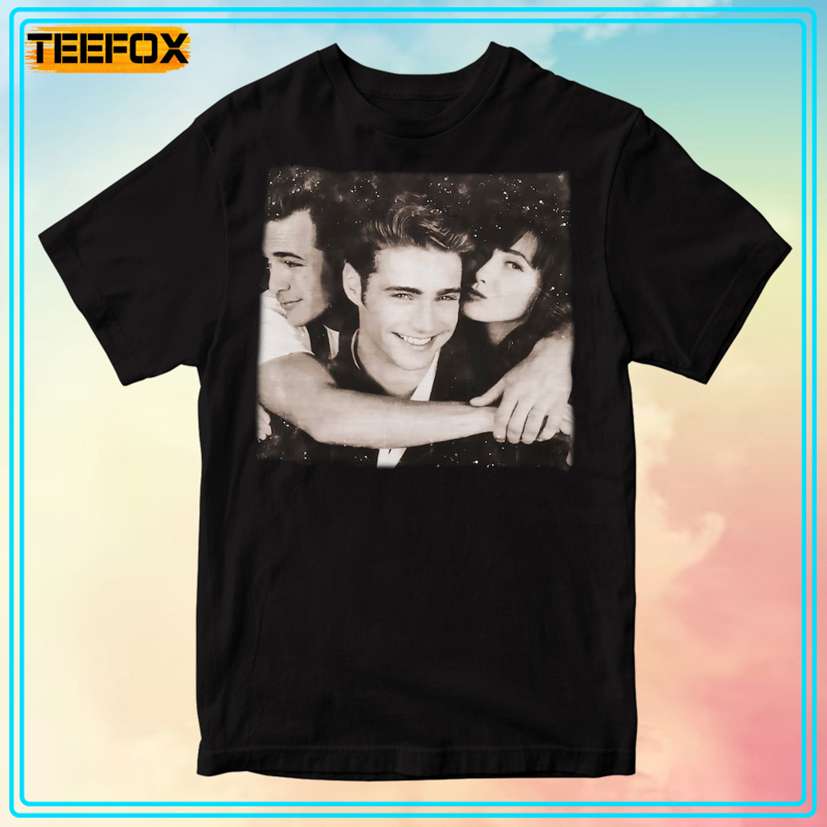 Beverly Hills 90210 Luke Perry Jason Priestley Shannen Doherty T-Shirt