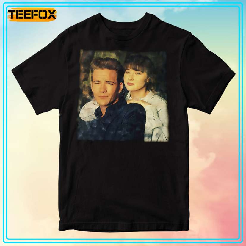 Beverly Hills 90210 Luke Perry Shannen Doherty T-Shirt