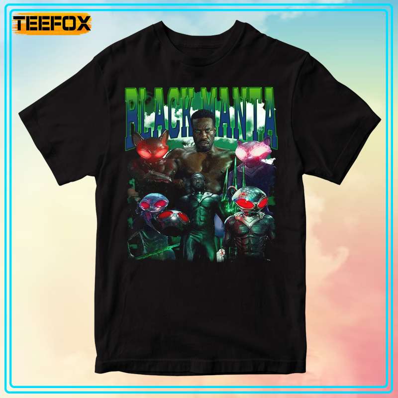 Black Manta Aquaman And The Lost Kingdom Short-Sleeve T-Shirt