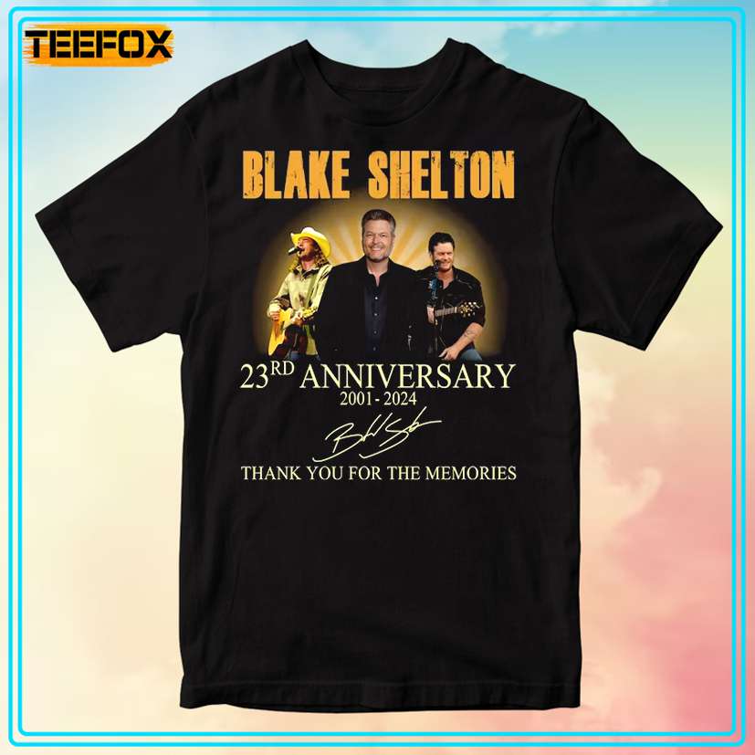 Blake Shelton 23rd Anniversary T-Shirt