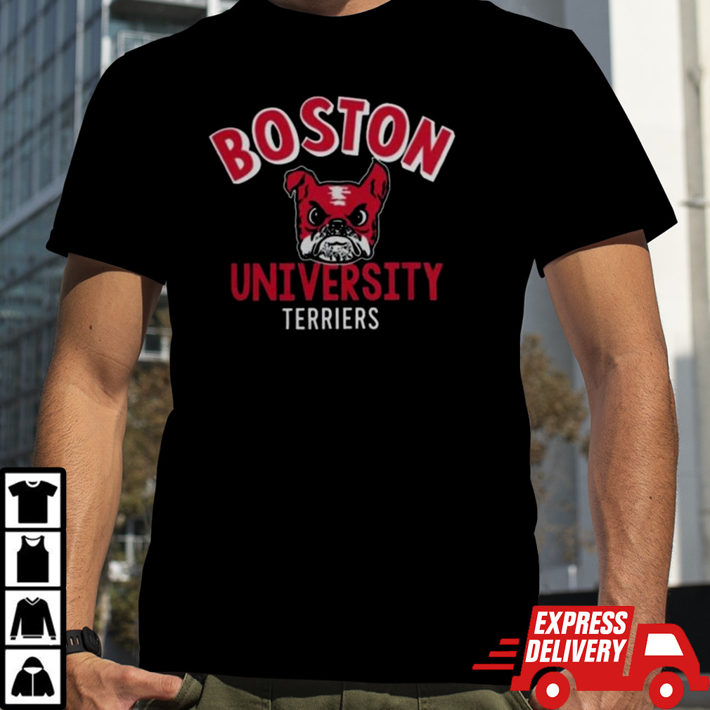 Boston University Vintage Terrier Spirit Logo T-shirt