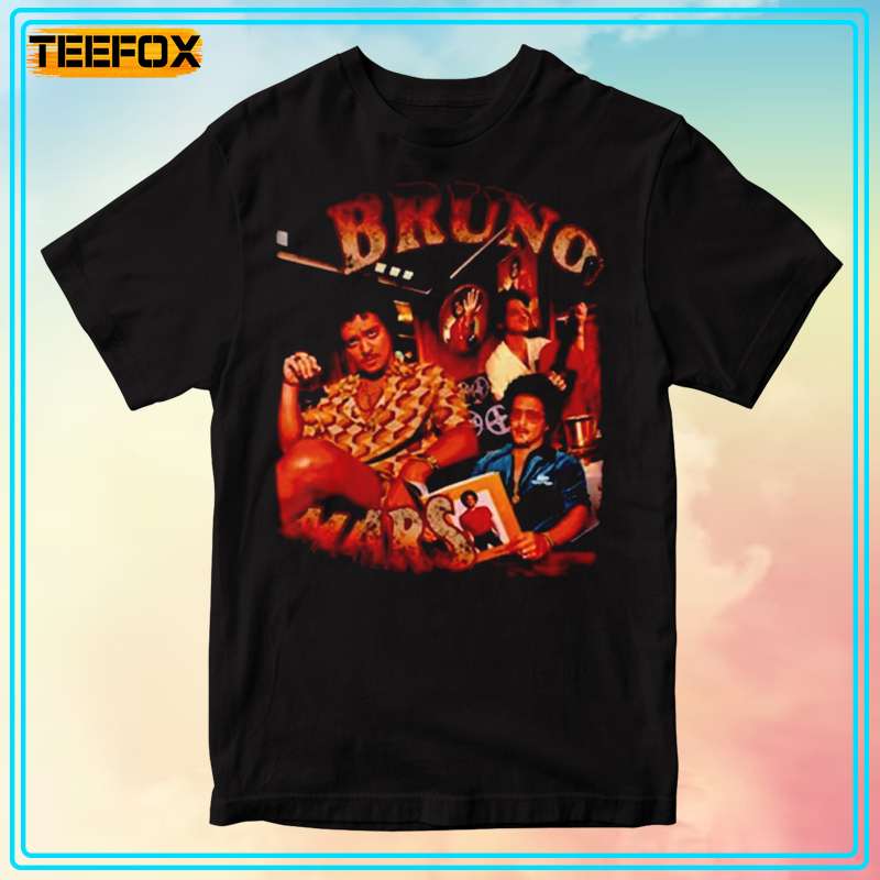 Bruno Mars Vintage Short-Sleeve T-Shirt