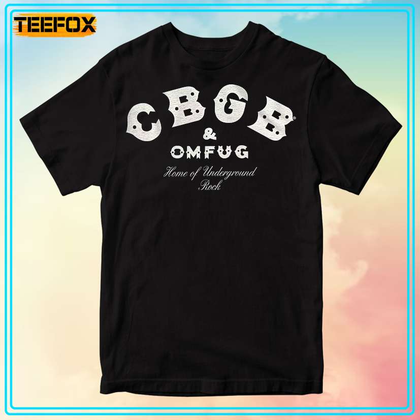 CBGB & OMFUG Logo T-Shirt