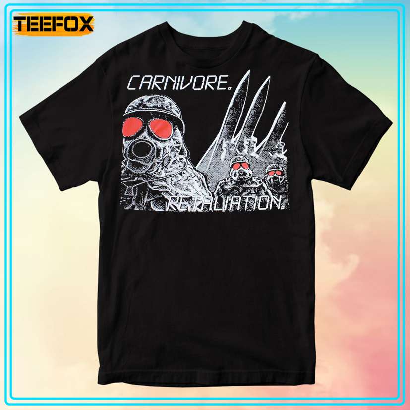 Carnivore Retaliation 1987 Album T-Shirt