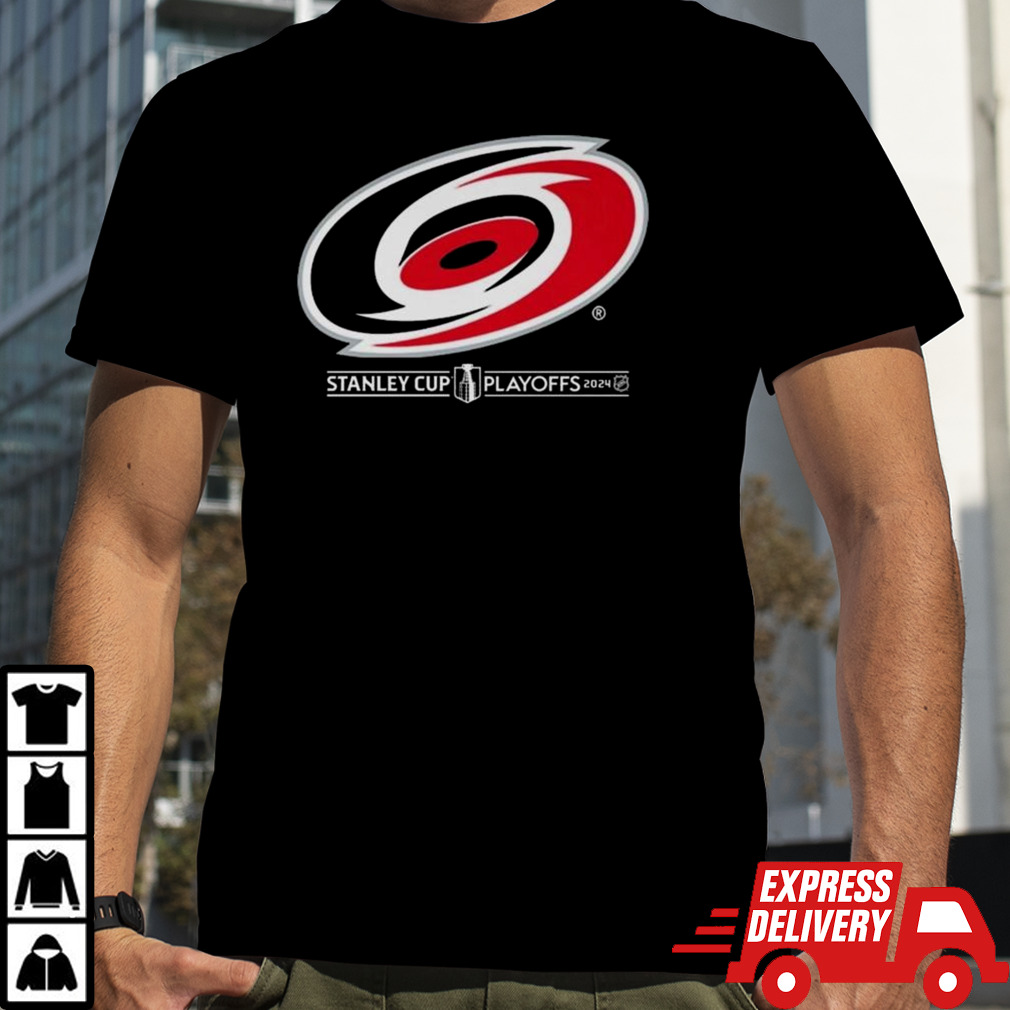 Carolina Hurricanes Hockey Logo Stanley Cup Playoffs 2024 T-shirt