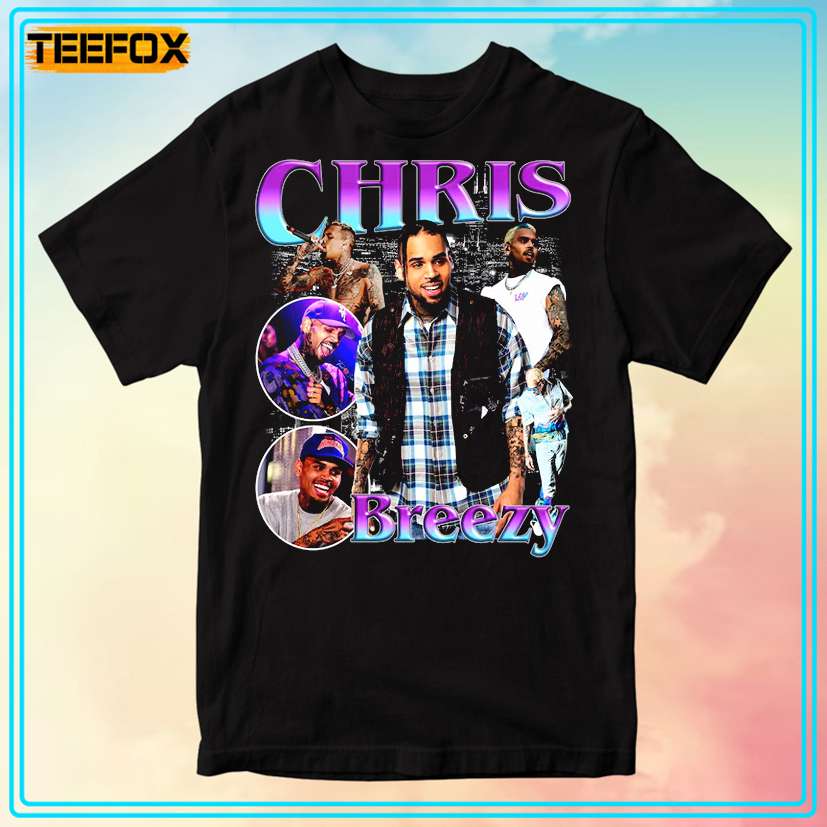 Chris Brown Breezy Album Graphic T-Shirt