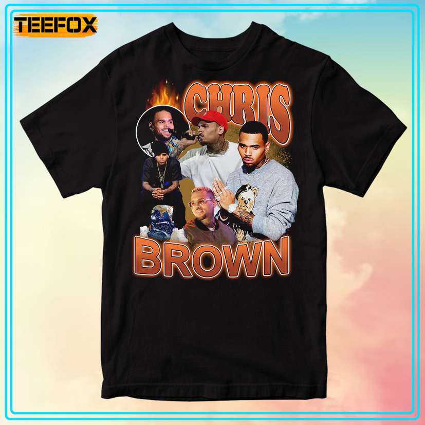 Chris Brown Homage 90s Graphic T-Shirt