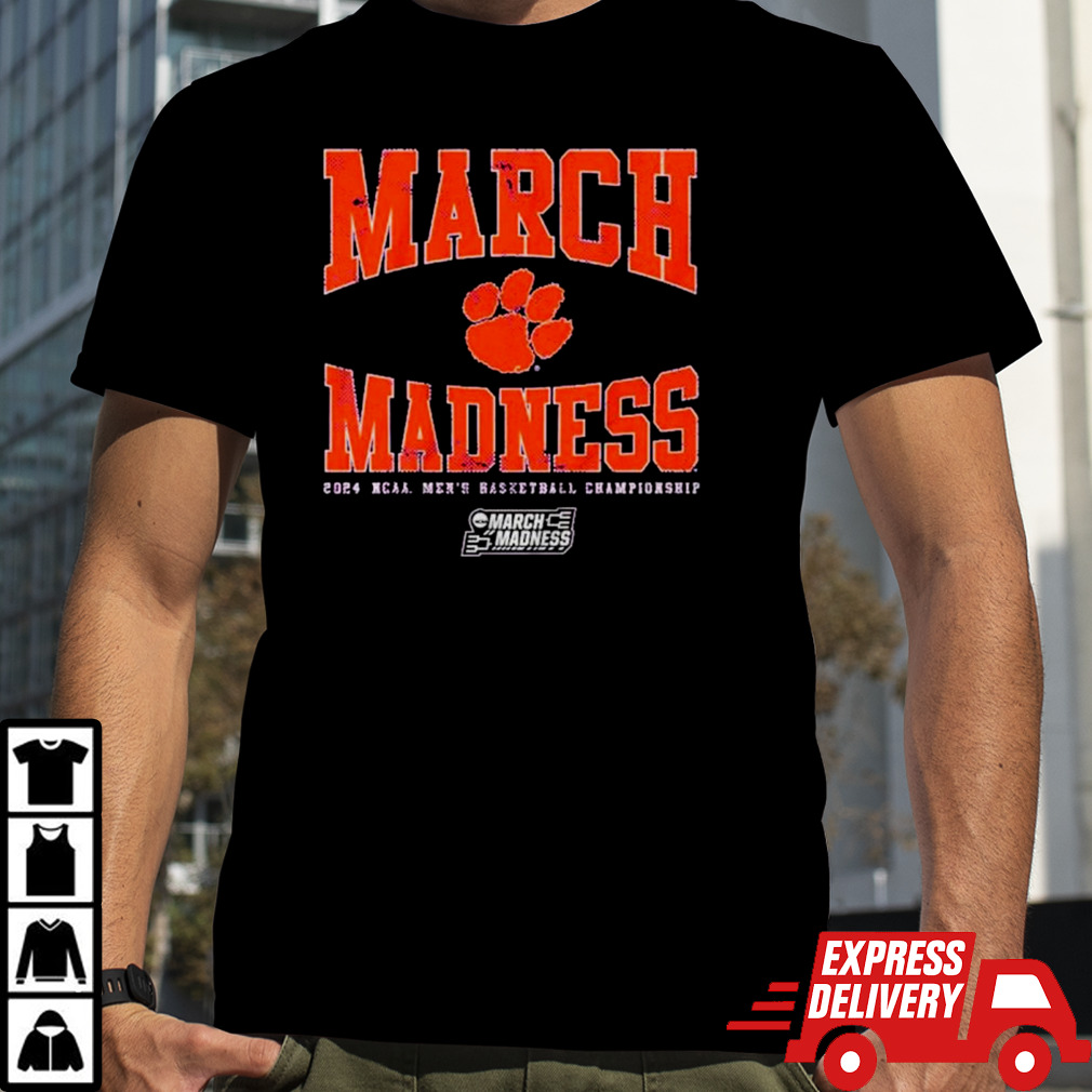 Clemson Tigers March Madness 2024 NCAA Men’s basketball Championship shirt