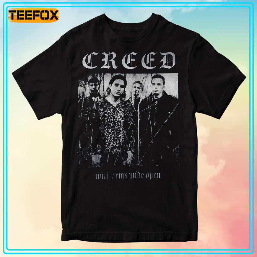 Creed Band With Arms Wide Open T-Shirt