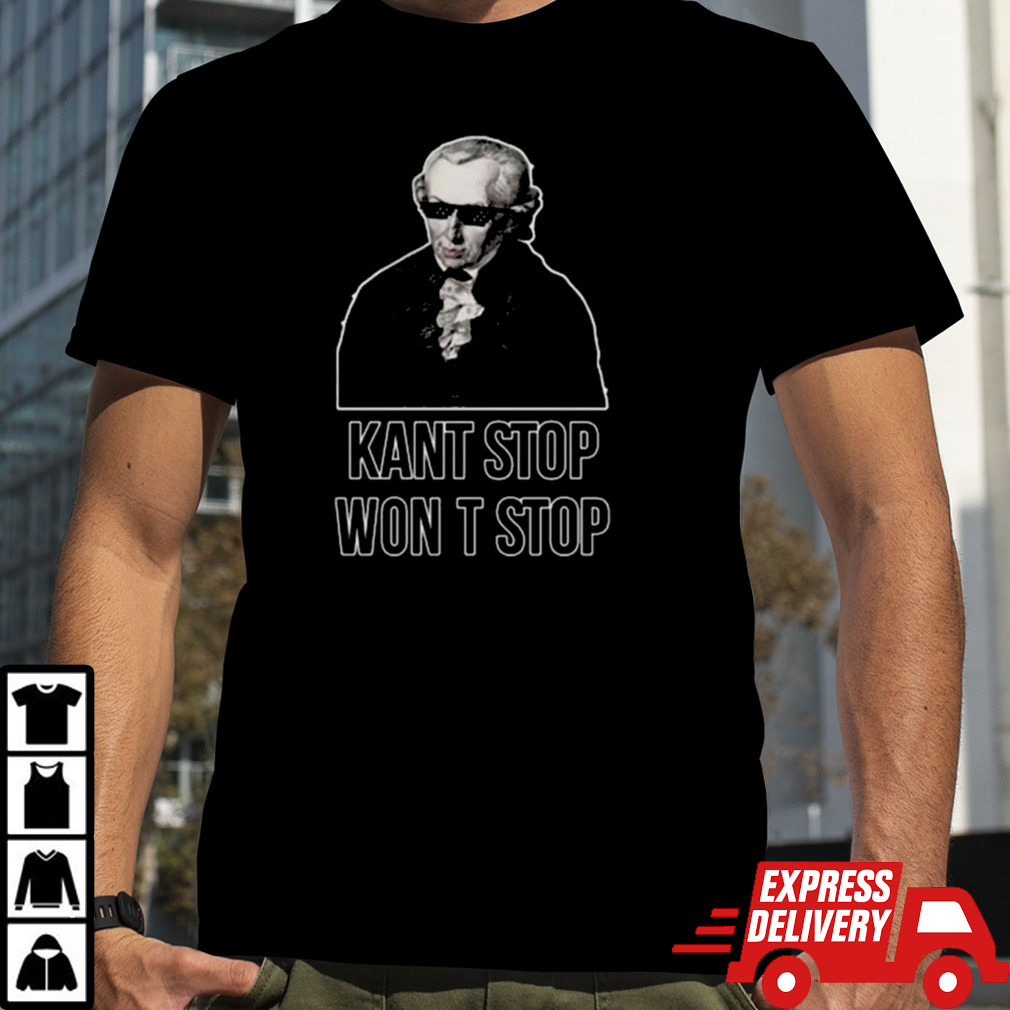 Cunk Fan Club Kant Stop Wont Stop T-shirt