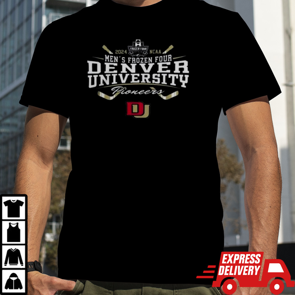 Denver Pioneers 2024 Ncaa Frozen Four Men’s Ice Hockey Tournament T-shirt