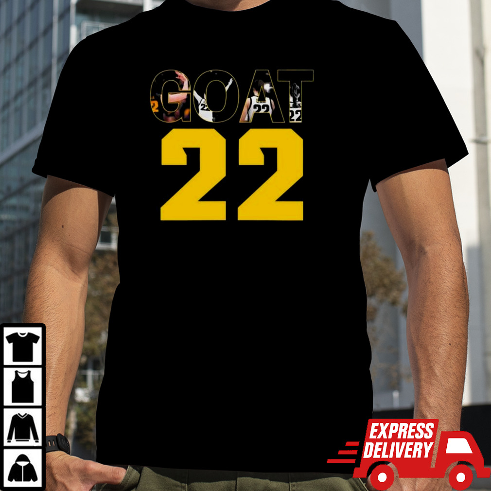 GOAT 22 Caitlin Clark Basketball Player Iowa Hawkeyes Shirt