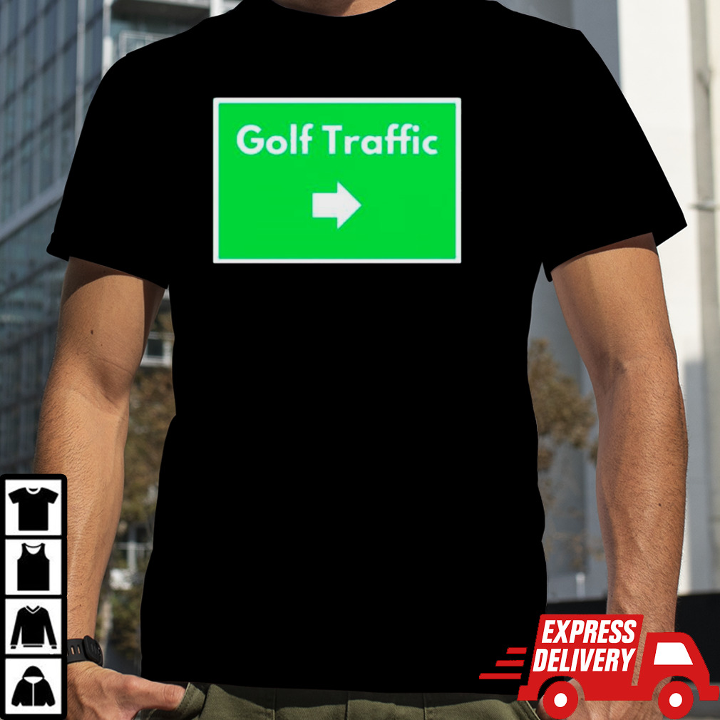 Golf traffic golf week masters shirt