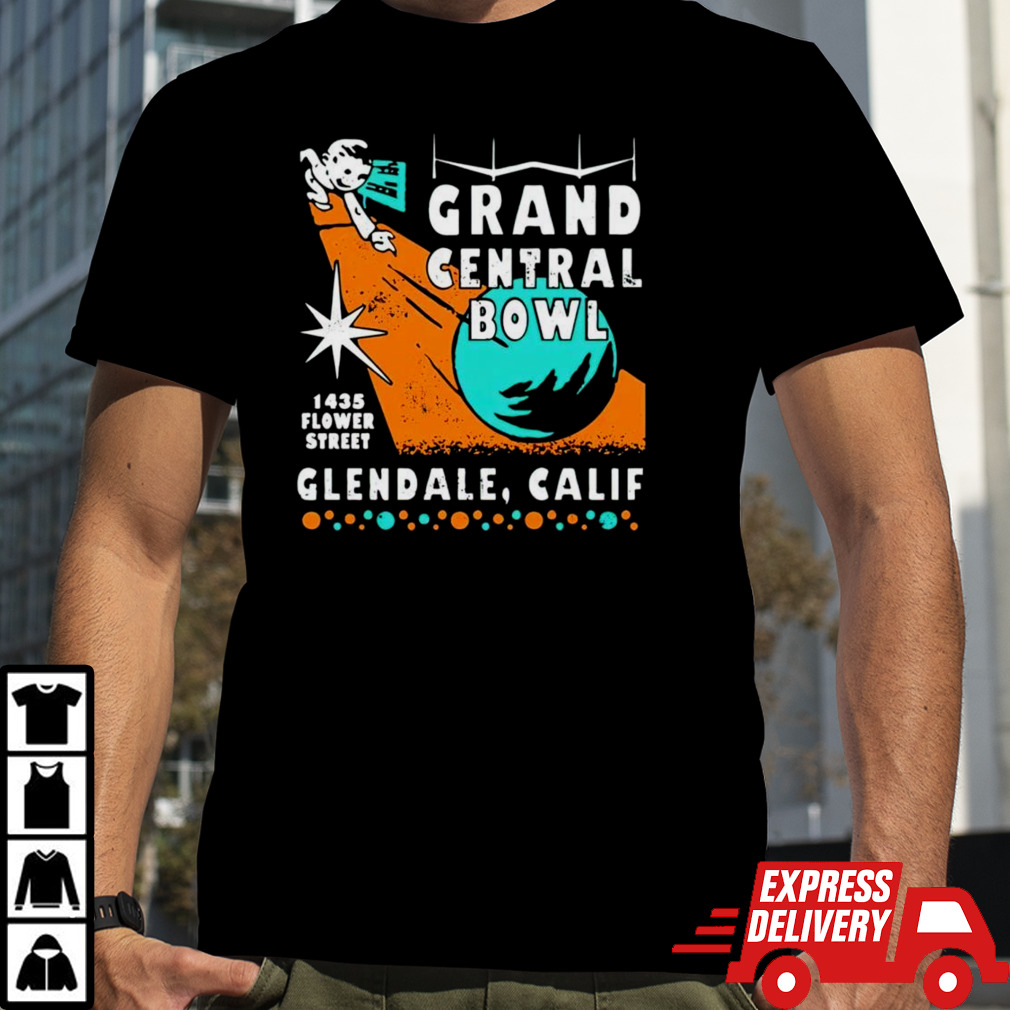 Grand Central Bowl 1435 Flower Street Glendale Calif shirt