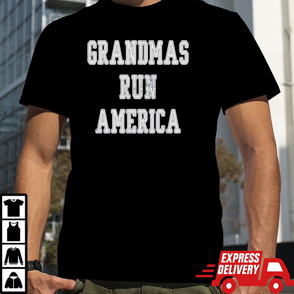 Grandmas run America shirt