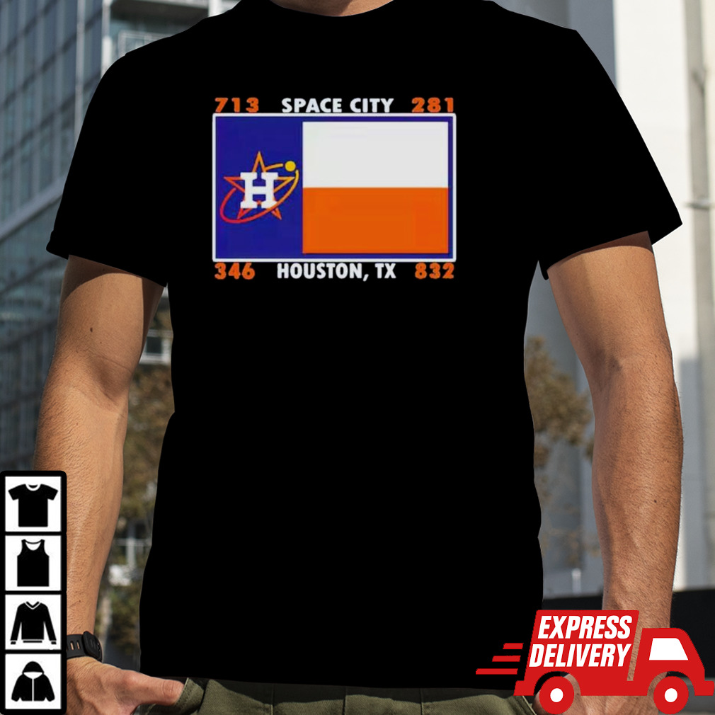 Houston Astros Space City flag shirt