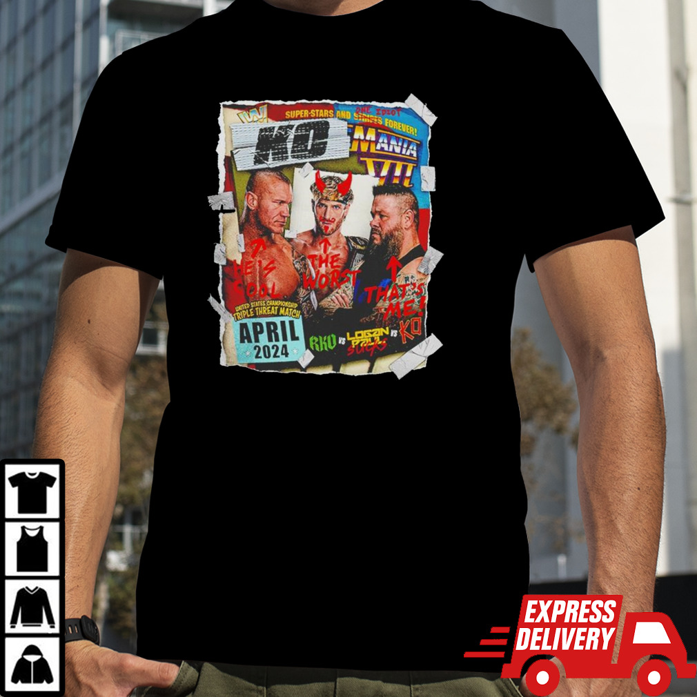 Kevin Owens WrestleMania 40 KO-Mania VII shirt