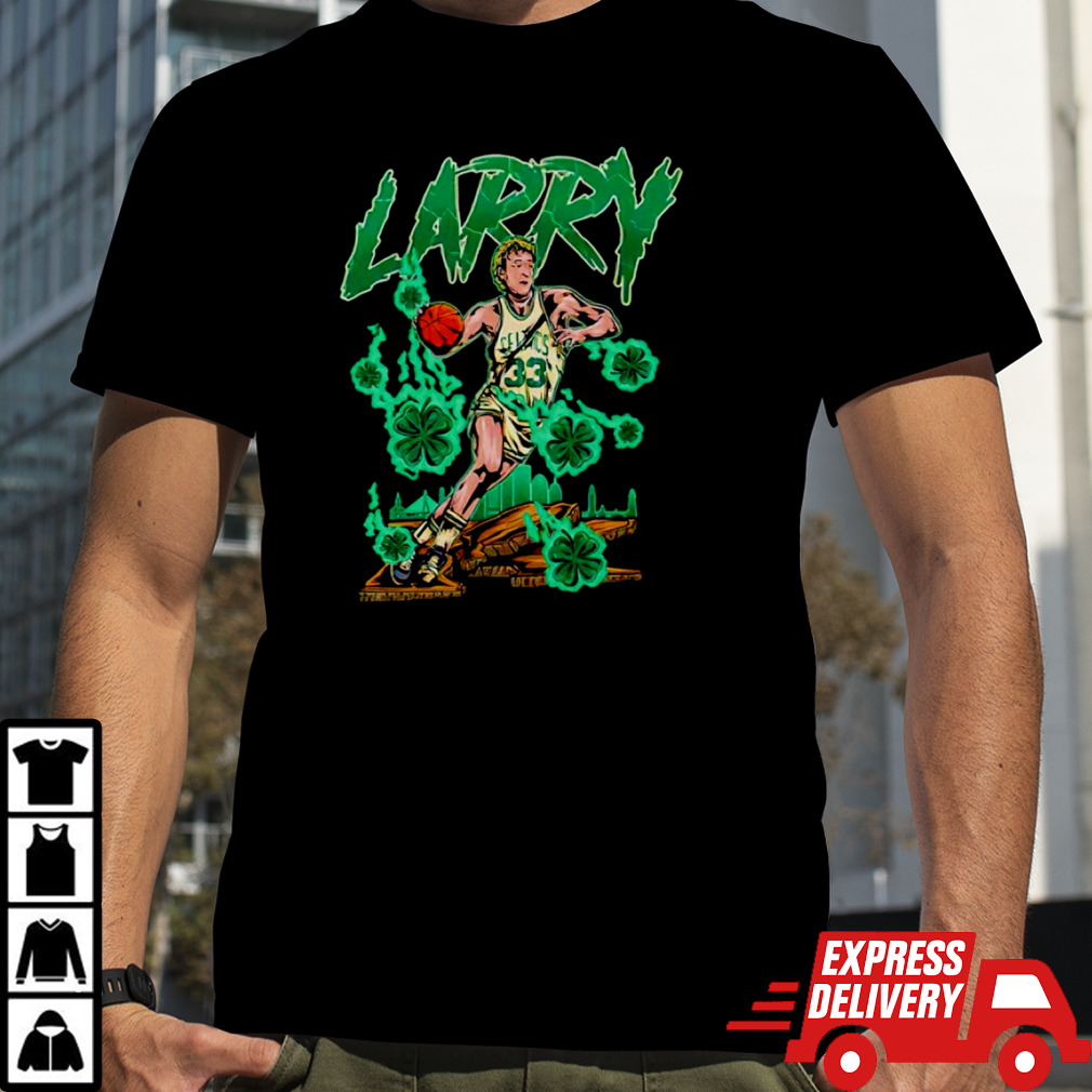 Larry Bird Boston Celtics Illustration shirt