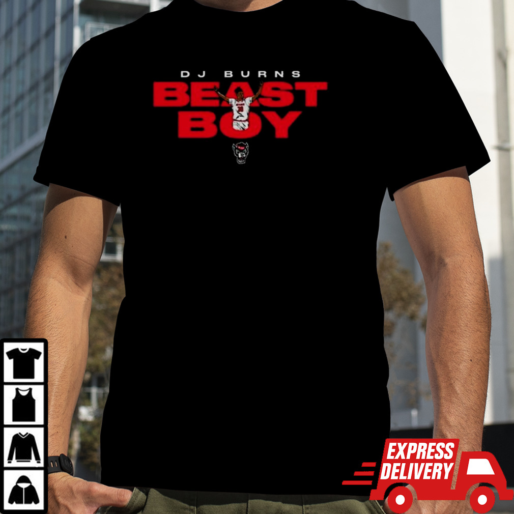 Nc State Basketball Dj Burns Beast Boy 2024 T-shirt