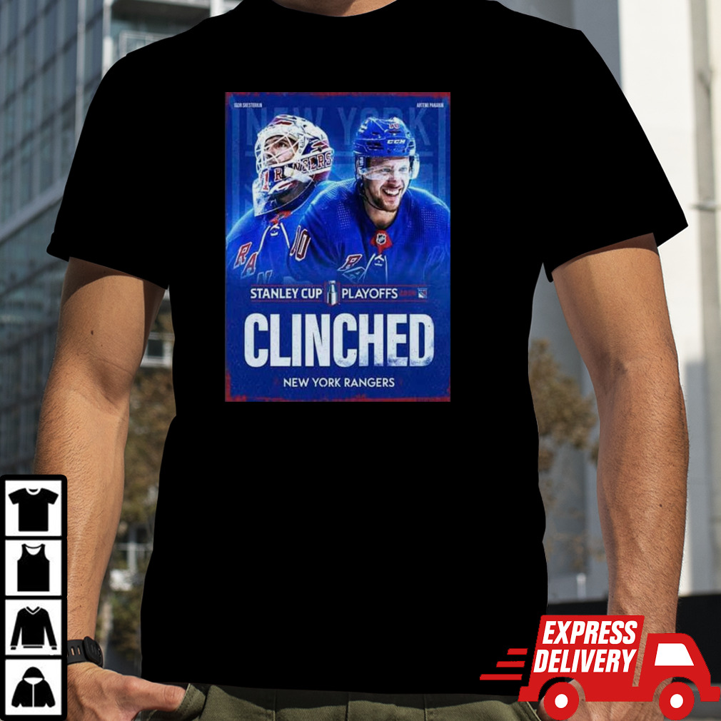 New York Rangers Are Bound For The Stanley Cup Playoffs 2024 Nhl T-shirt