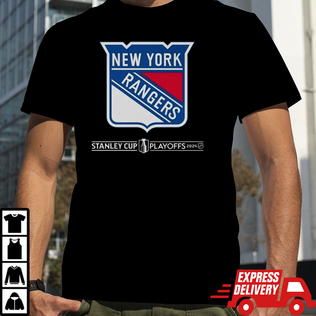 New York Rangers Hockey Logo Stanley Cup Playoffs 2024 T-shirt