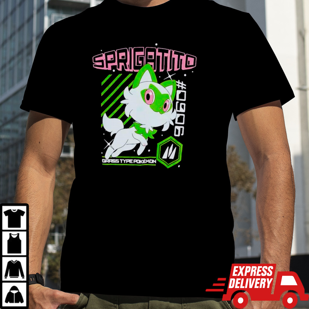 Pokemon Horizons Sprigatito shirt