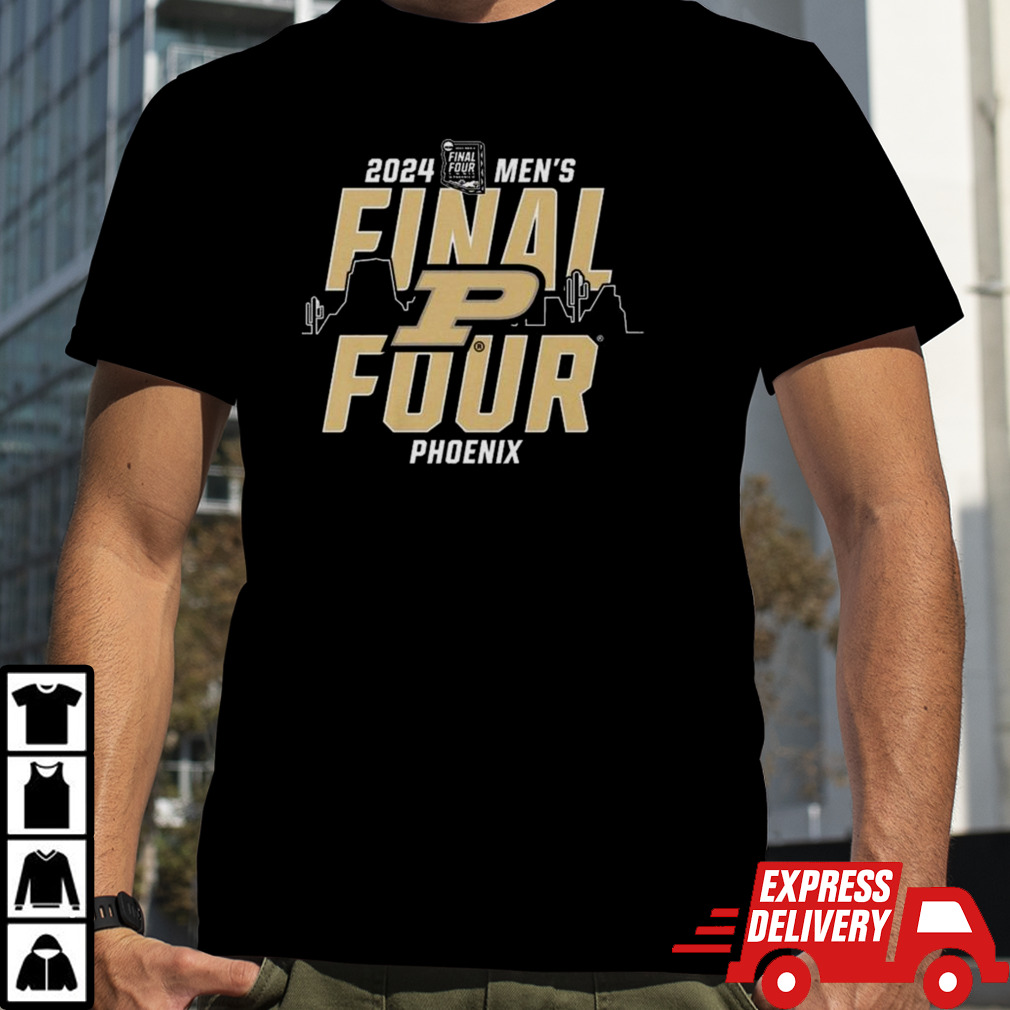 Purdue Men’s Basketball 2024 Final Four Phoenix Skyline T-shirt