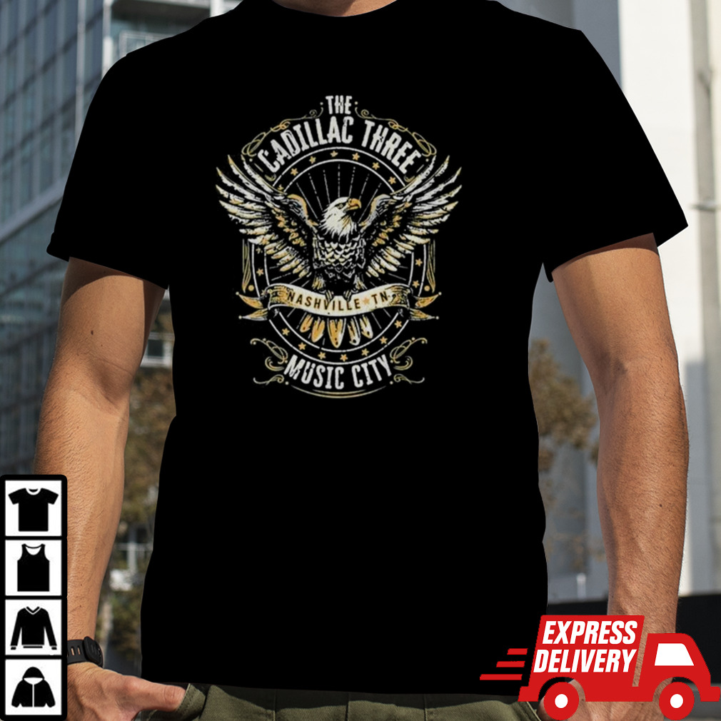 The Cadillac 3 Music City Eagle T-shirt