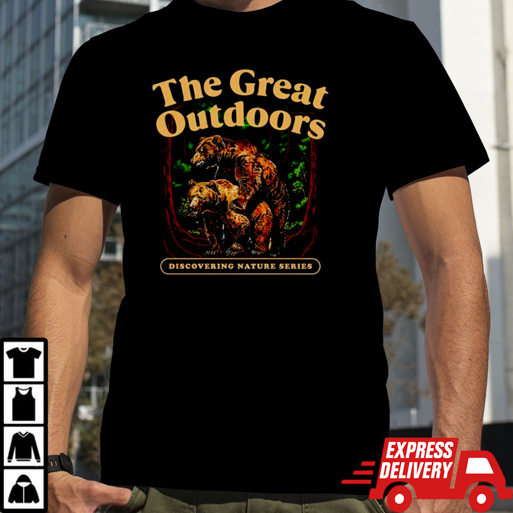 The great outdoors discovering nature series bears shirt