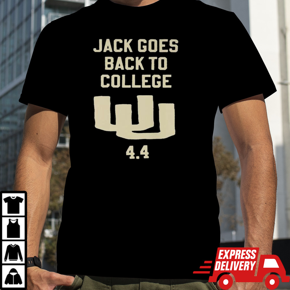 Travis Scott Jack Goes Back To College 4.4 T-shirt