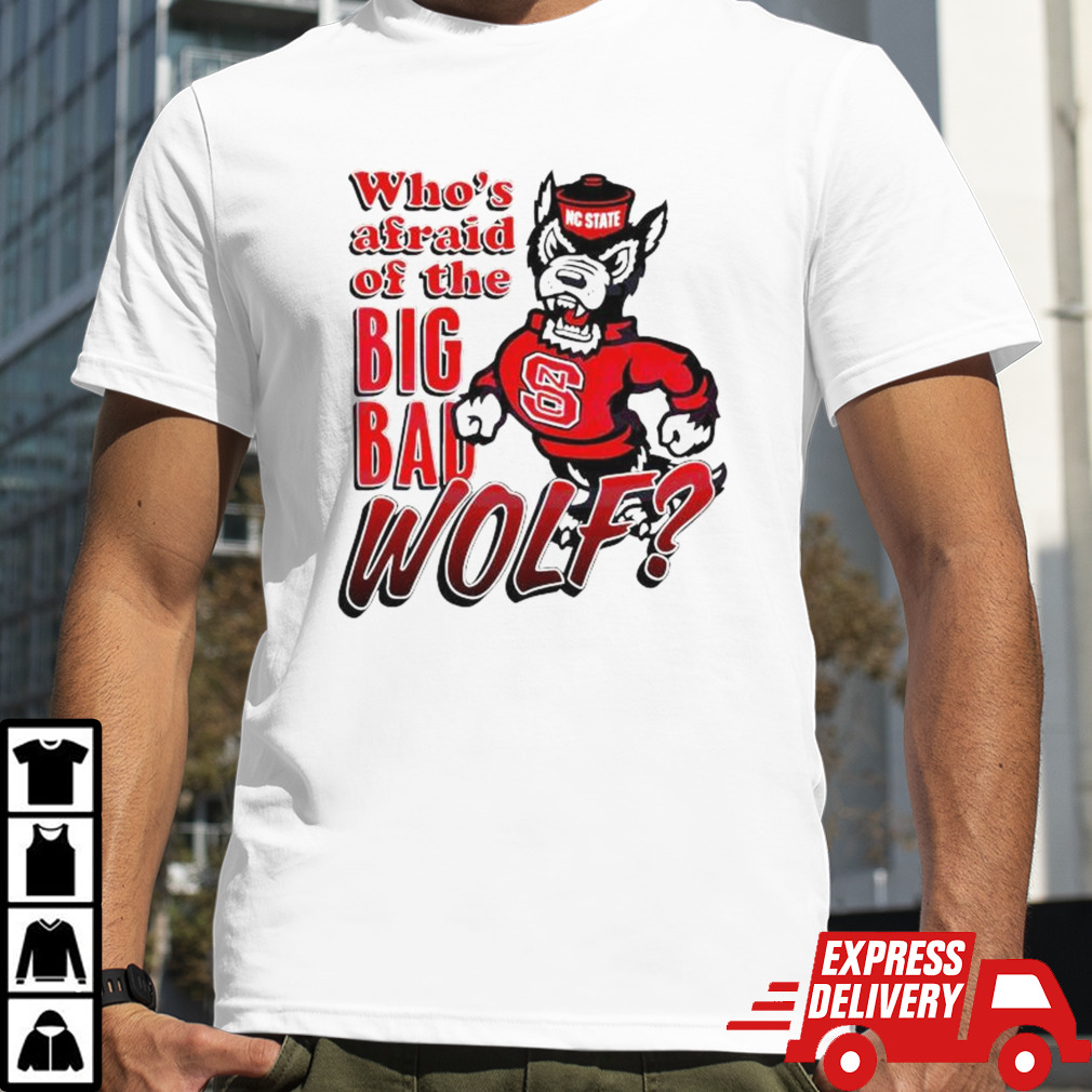 Who Is Afraid Of The Big Bad Wolf Mascot 2024 T-shirt