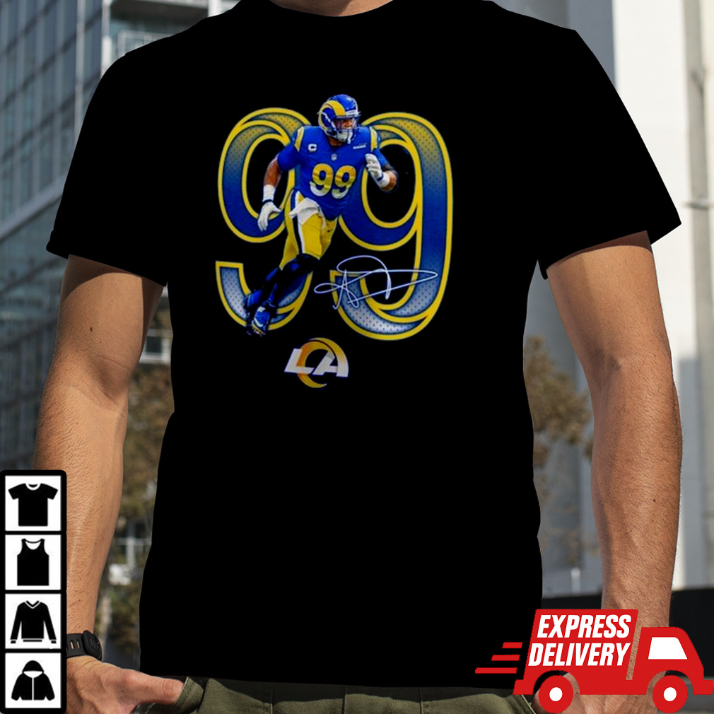 Aaron Donald Royal Los Angeles Rams Power House T-shirt