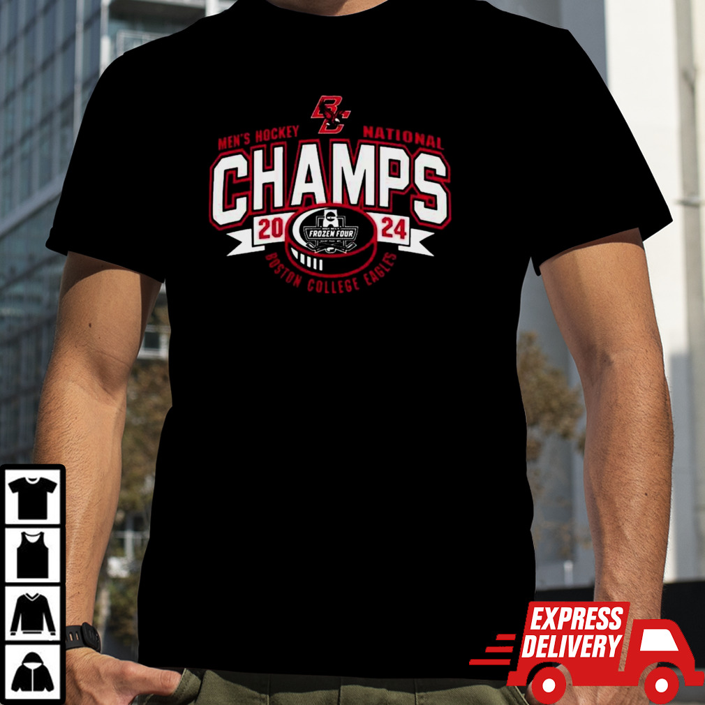 Boston College Eagles 2024 Men’s Ice Hockey National Champions T-shirt